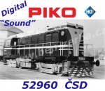 52960 Piko Motorová lokomotiva řady T435.0 'Hektor', ČSD - Zvuk