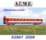 52967 A.C.M.E. ACME 2nd class passenger car, type Bpeer (ZSSK)