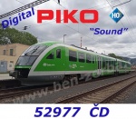 52977 Piko Dieselová motorová jednotka "Desiro" ČD - Zvuk