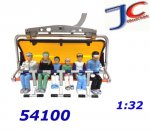 JC54100 Jaegerndorfer Pasažéři lanovky, 6 ks - 1:32