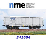 541604 NME Otevřený nákladní vůz řady Eamnos , GATX, světle šedý