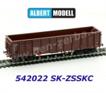 542022 Albert Modell Otevřený vůz řady Eas , ZSSKC
