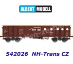 542026 Albert Modell Otevřený čtyřnápravový vůz řady Eas , "BUDAMAR", NH Trans