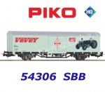 54306  Piko Box Car "Hürlimann" of the SBB