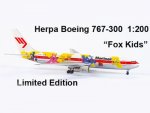 550864 Herpa Boeing B767-300, Martinair 'Fox Kids'