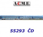 55293 A.C.M.E. ACME Set of 3 Passenger Cars Rx of the CD