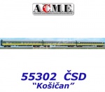 55302 A.C.M.E. ACME Set 3 rychlíkových vozů rychlíku "Košičan", ČSD