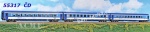 55317 A.C.M.E  ACME Set of 3  Passenger Cars  EuroCity 378/379 