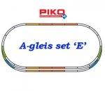 55340 Piko  A-track Set: E