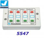 5547 Viessmann Universal Push Button Panel