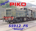 55912 Piko Dieselová lokomotiva řady D.141.1023, FS - Zvuk