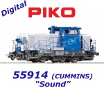 55914 Piko  Dieselová lokomotiva G6 (CUMMINS)  - Zvuk
