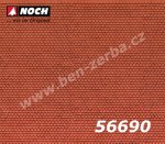 56690 Noch 3D Cardboard Sheet “Plain Tile”, 250 x 125 mm, H0