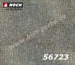 56723 Noch 3D kartonová imitace povrchů "dlažební kostky nepravidelné", 250 x 125 mm, H0