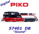 57401 Piko Dieselová lokomotiva 218 497-6, DB - Zvuk