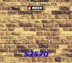 57570 Noch Sandstone Wall, H0/TT
