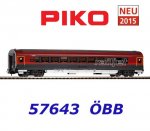 57643 Piko Passenger Car 2nd Class Railjet of the OBB