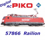 57866 Piko Electric Locomotive Class 189 of the Railion Holland - AC Digital