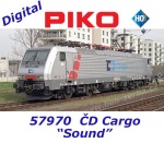 57970 Piko  Electric locomotive Class 189 of the CD Cargo - Sound