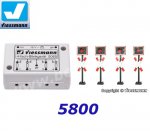 5800 Viessmann N Výstražné kříže, 4 kusy včetně elektroniky, N