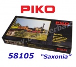 58105 Piko Saxonia historic steam train set with 4 wagons.