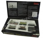 58105 Piko Saxonia historic steam train set with 4 wagons.