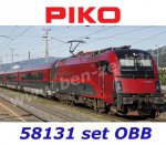 58131 Piko 4-dílný set "Railjet", ÖBB
