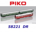 58221 Piko Set  3 osobních vozů typ Y D 300, DR  - Set 2