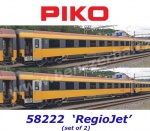 58222 Piko Set of 2 Passenger Cars  in RegioJet livery CZ