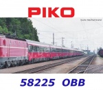 58225  Piko Set of 3 Passenger Cars Eurofima of the OBB