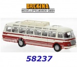 58237 Brekina Bus Skoda 706 RTO Lux, white/red, 1964, H0