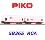 58365 Piko  Set of 2 Sliding Wall Cars of the Rail Cargo Austria