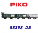 58398 Piko Set of 3 beer cars "Breweries from Northern Germany" of the DB