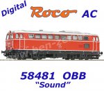 58481 Roco Diesel Locomotive Class 2043 of the OBB, Sound - AC