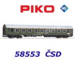 58553 Piko 1st Class Passenger Car Y of the CSD