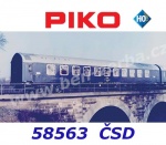 58563 Piko Lůžkový vůz  WLAB, ČSD