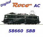 58660 Roco Electric Locomotive Class  Ae 6/6 of the SBB, AC Digital
