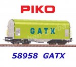 58958  Piko  Sliding Tarpaulin Car Type Shimmns of the GATX