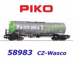 58983 Piko Cisternový vůz řady Zacns |"Panonia Ethanol" CZ-WASCO