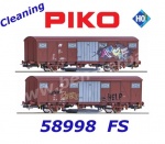 58998 Piko Cleaning Boxcar Type Gbs with Grafitti, FS