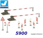 5900 Viessmann N Level crossing, fully automatic, N