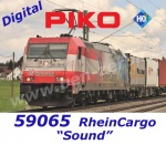 59065 Piko Electric Locomotive Class 185.2 of the RheinCargo - Sound