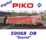 59068 Piko Elektrická lokomotiva řady 185.2 Green Cargo, DB - Zvuk