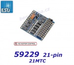 59229 ESU Funkční dekodér LokPilot 5 Fx DCC, 21MTC NEM 660