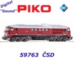 59763 Piko Dieselová lokomotiva T679.2002, ČSD - Zvuk