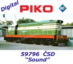 59796 Piko Diesel locomotive Class T 669.0 of the CSD - Sound
