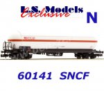 60141 LS Model N Tank Car Type Uas "SNWR" of the SNCF