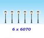60706 Viessmann Set of 6 Park lights - Exclusive series