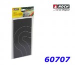 60707 Noch Country Road Asphalt, Curve, 2 pcs., 66 mm Width