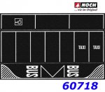 60718 Noch Car-Park Asphalt, 2 pcs.,  220 mm x 140 mm